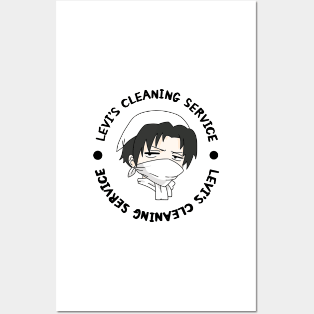 Levi's cleaning service Wall Art by Senpaih